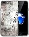 IWONE 8 Plus Case/7 Plus Case Cute Rubber Protective Skin Cover Compatible with iPhone 7/8 Plus + Creative Vintage Baseball Art Pattern Printing