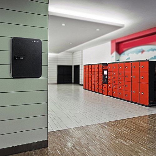 6 Uniclife+Cabinet+Security+Combination+Lock+Black