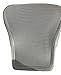 Replacement Back for Herman Miller Aeron Chair (Size B - 2 Dots) in Graphite Black Color