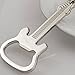 Beer Bottle Guitar Opener Keychain Creative Kitchen Accessories Key Ring Openers