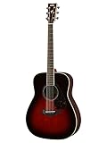 Yamaha FG830 Solid Top Acoustic Guitar, Tobacco