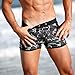 Taddlee Men's Swimwear Swim Briefs Boxer Swimsuits Male Surf Short Shorts Trunks, Black, M fit waist 34-36 inch