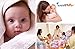 Bamboo Baby Washcloths,Natural Organic Baby Towels - (6-Pack) - Soft & Absorbent Towels for Baby’s Sensitive Skin - Perfect (10x10 inches) Reusable Wipes - Boys & Girls/Excellent Shower Gift