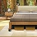 iPrimio Bed Risers - Round, 3 Inch Lift, Heavy Duty, 4 Pack, Up to 10000lbs - Raising Blocks, Furniture Lifts for College Dorm Rooms, Couches, Tables, Desk - Safe, Sturdy
