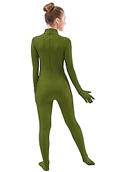Ensnovo Womens One Piece Unitard Full Body suit