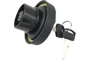 AugustknowU Locking Fuel Cap Fuel Tank Cap with Keys 10510 Replacement for Escape 2004-2008, F-150 2004-2008, for Ranger 2004
