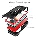 Galaxy S9 Case, Samsung Galaxy S9 Case, BENTOBEN Shockproof Heavy Duty Kickstand Swivel Belt Clip Hybrid Full Body Rugged Holster Protective Phone Case Cover for Samsung Galaxy S9 (SM-G960U),Black/Red