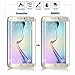 [2 PACK GOLD] Samsung Galaxy S6 Edge Plus Screen Protector, DONWELL Full Screen Coverage Tempered Glass Screen Cover Compatible Galaxy S6 Edge+/SM-G928 [3D Curved] [Edge to Edge] [Bubble Free]