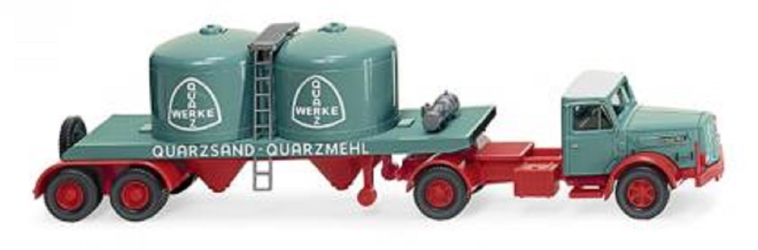 Wiking 053405 H0 Henschel Chemical Semi Trailer