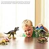 GuassLee Realistic Dinosaur Figure Toys - 6 Pack 7” Large Size Plastic Dinosaur set for Kids and Toddler Education…