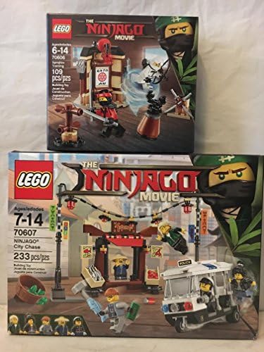 LEGO Ninjago Movie City Chase &amp; LEGO Ninjago Movie Spinjitzu Training