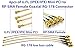 Pack of 4 RF U.FL(IPEX/IPX) Mini PCI to RP-SMA Female Pigtail Antenna Wi-Fi Coaxial RG-178 Low Loss Cable (7 inches (17.8 cm))