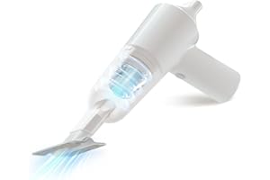 PAPIFEED Handheld Vacuum Cordless for Pet Hair, Portable Dog Cat Hair Vacuum Cleaner, Low-Noise Hand Vacuum USB Quick Charge for Home, Stairs Carpet Bed Mattress Couch Furniture