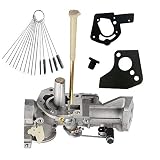 Dosens 498298 Carburetor Replacement for Briggs & Stratton 498298 692784 495951 492611 490533 495426 Carb with Gasket & Carbon Dirt Jet Cleaner Tool Kit