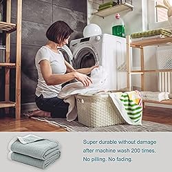 SE SOFTEXLY Cotton Muslin Blankets 4-Layer Linen