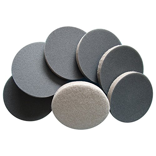 6 Inch 150mm Round Sponge Sanding Disc Sandpaper Hook and Loop 300-3000 Grits for Polishing & Grinding (Pack of 12) - Thumbnail 5