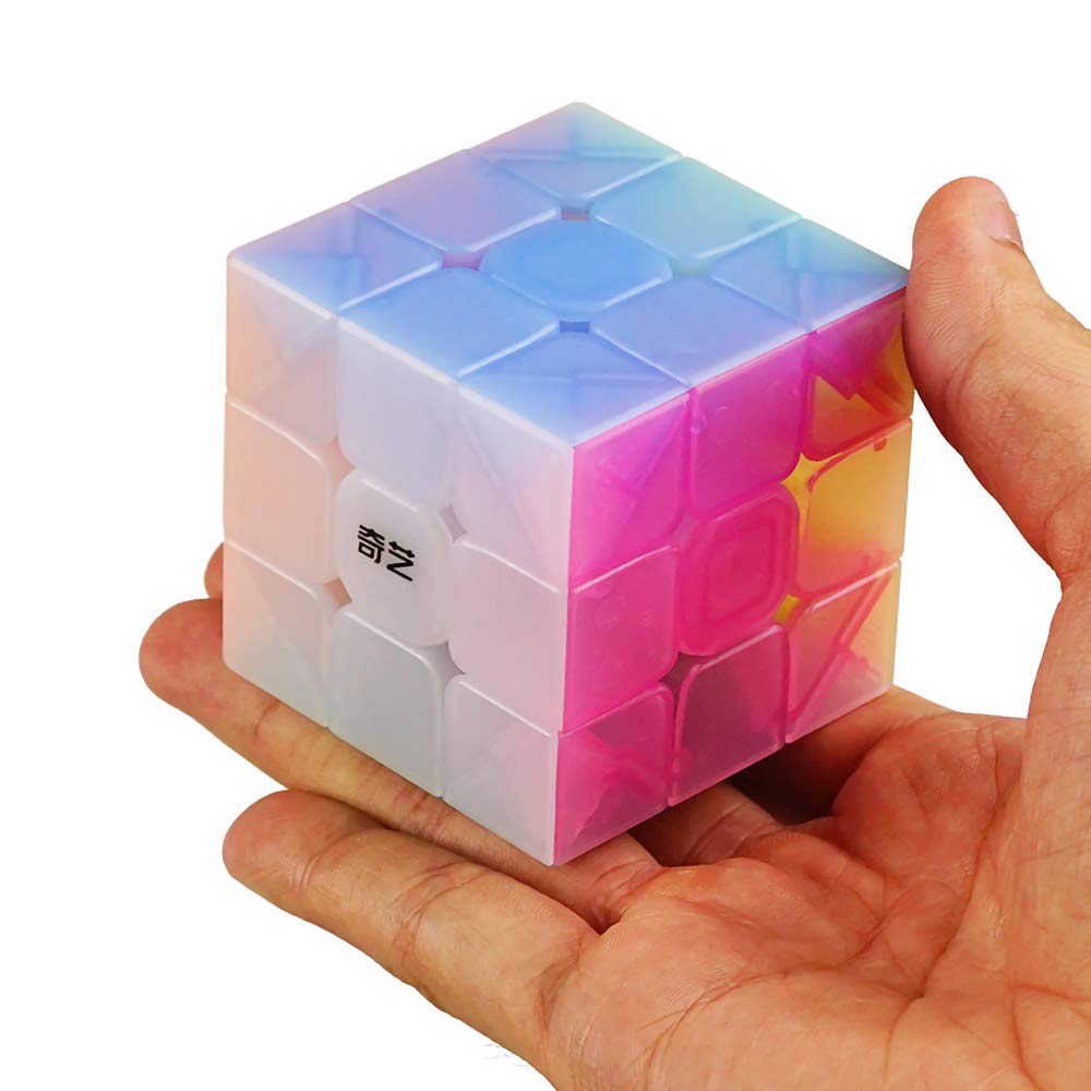 Gobus Warrior W 3x3x3 YongShi W Magic cube puzzle cube (Jelly Colour Stickerless)