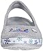 crocs Genna II Frozen Girls Slingback Flat (Toddler/Little Kid/Big Kid), Silver, 12 M US Little Kid