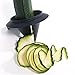 Carrot and Gurke Curler Peeler, Carrot Spiral Shred Slicer Root Vegetables Fruits Slicer Sharpener Garnishing Tool