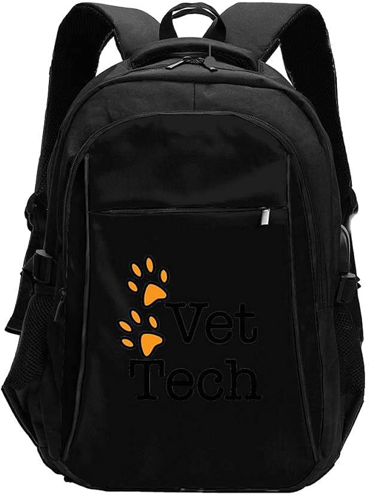Vet Tech Orange USB Backpack Casual Daypacks Amazon.ca Clothing