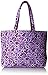 Vera Bradley Women's Cotton Grand Tote Bag, Lilac Paisley, One Size