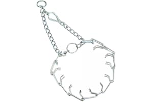 Herm Sprenger - Ultra-Plus Prong Dog Training Collar with Latch - Chrome - 3.25mm x 20" Neck Size; 23" Chain Length