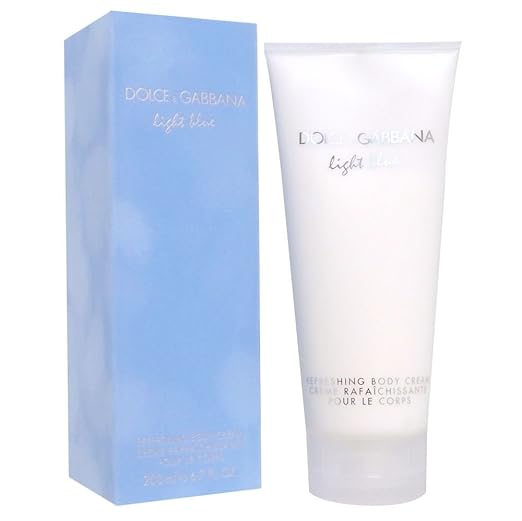 Dolce & Gabbana Light Blue For Women 200ml BODY CREAM Amazon.de Beauty