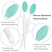 Silicone Exfoliating Lip Brush Double-Sided Silicone Exfoliating Lip Brush Soft Silicone Lip Brush for Smoother and Fuller Lip Appearance (6 Pieces)