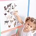 Fridge Magnets for Toddlers - Magdum - 16 Farm Animal Magnets for Refrigerator - Magnetic Animals for Children - Realistic magnets for Kids – Learning Set - Baby Educational Gift