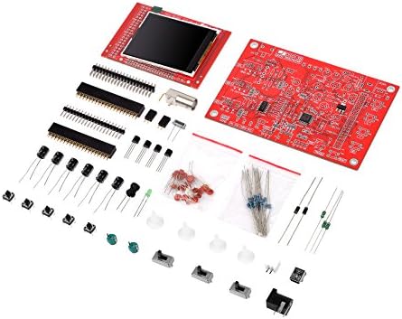 SHUOGOU DSO138 Handheld Pocket-size Digital Oscilloscope Kit Open Source 2.4 inch TFT 1Msps with Probe Assembled Vision (Welded) Making Electronic Diagnostic-tool