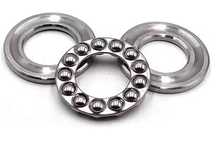 GUSIRUI 51104 Thrust Ball Bearing Single Direction Ball Bearings 20mm x 35mm x 10mm - Pack of 2