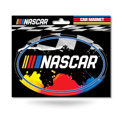 Rico Industries NASCAR Racing Chase Elliott Car Art Badge Magnet