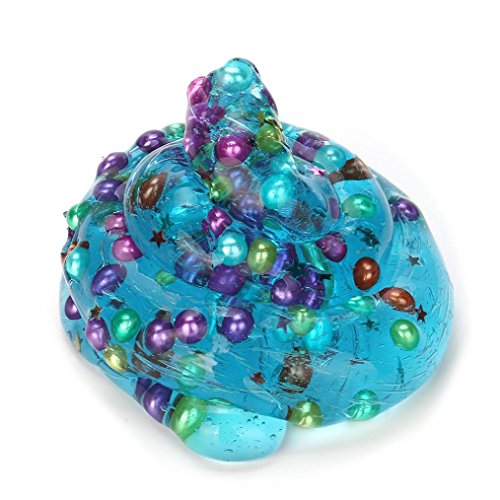 Morecome Pumpkin Jelly Toy Soft Slime Scented Stress Relief Toy Fun Sludge Toys (B) - Thumbnail 2