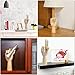 Mannequin Hand - Yookat Wood Art Mannequin Hand Model - Perfect for Drawing, Sketch, etc.(Male Hand)
