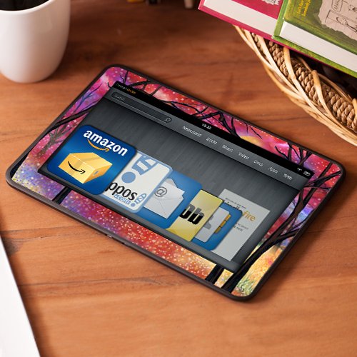 Kindle Fire HDX 7" Decal/Skin Kit, Moon Meadow