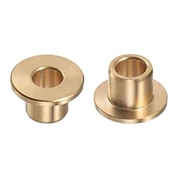 HARFINGTON 2pcs Flange Bearing Sleeve 8mm Bore 12mm