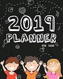 2019 Planner For Kids: 2019 Planner Weekly And Monthly For Kids : Academic Year Calendar Schedule Appointment Organizer And Journal Notebook To Do ... 10 | Black Kid (kids Planner 2019) (Volume 1) by Melinda Gosney