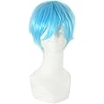 MapofBeauty 12"/30cm Role Playing Hair Cosplay Short Wig (Light Blue)