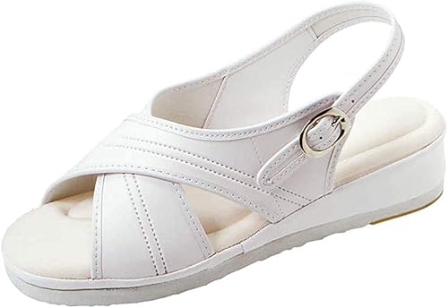 Amazon ナースリー もふもふインソールナースサンダル 医療 看護 オフィスサンダル 低反発 レディース M ホワイト a シューズ バッグ