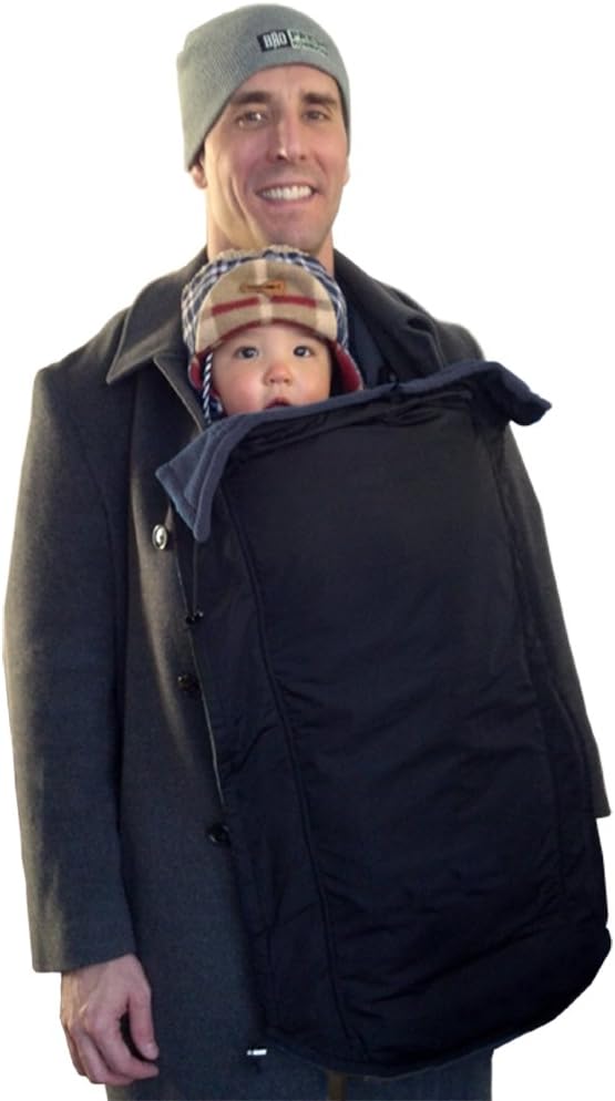 Coldsnap Coat-extension Baby Cover Keeps Baby and You Warm and Dry - clips onto any coat