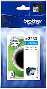 Brother LC3233C Cyan Ink Cartridge Super High Yield 1500 Pages Original view 1