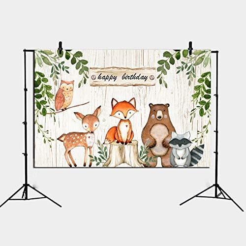 Daniu 6x4ftwoodland Baby Shower Toile De Fond Woodland Creatures Impreza Fotografia Fond Fete D Birthday Banniere Tla Amazon Pl Electronics