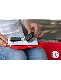 BEARTOOTH Smart Walkie Talkie. Repuesto de radio de dos vías y de mano. Mapas hablando, de texto y sin conexión inalámbrica a internet. Se empareja con smartphones Android e iOS (juego de 2)