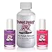 Piggy Paint [2 Color Gift Set with Remover] Non-toxic Girls Nail Polish Kit