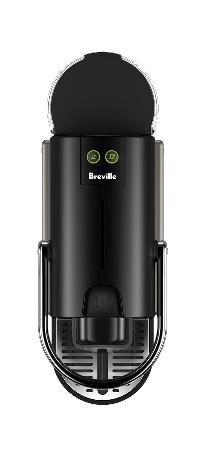 Nespresso BEC430TTN Pixie Espresso Machine, 24 ounces by Breville, Titan