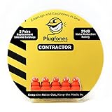 Plugfones Orange Silicone Replacement Plugs 5 Pairs
