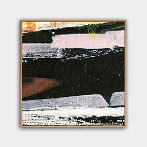 Framed Canvas Wall Art Abstract Canvas Prints Home Artwork Decoration for Living Room,Bedroom - 16x16 inches