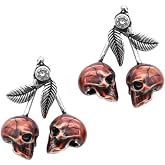 Controse Cherry Skulls Earrings