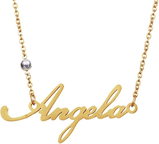 personalised girls necklace