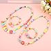 Bememo 6 Sets of Princess Necklace Bracelet Play Jewelry Costume Necklaces Dress up Jewelry